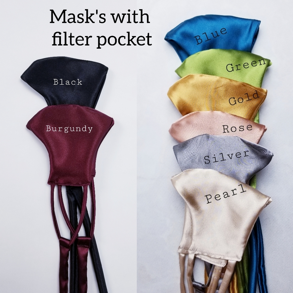💋 Mask's With Pocket for Filter